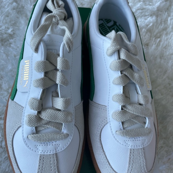 PUMA PALMERO GREEN SNEAKERS - Picture 2 of 5